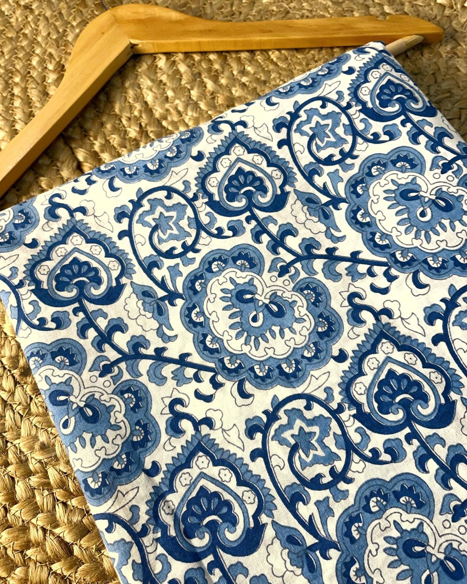 Royal Whisper Kurti (Customisable-Length/Neck/Sleeves)