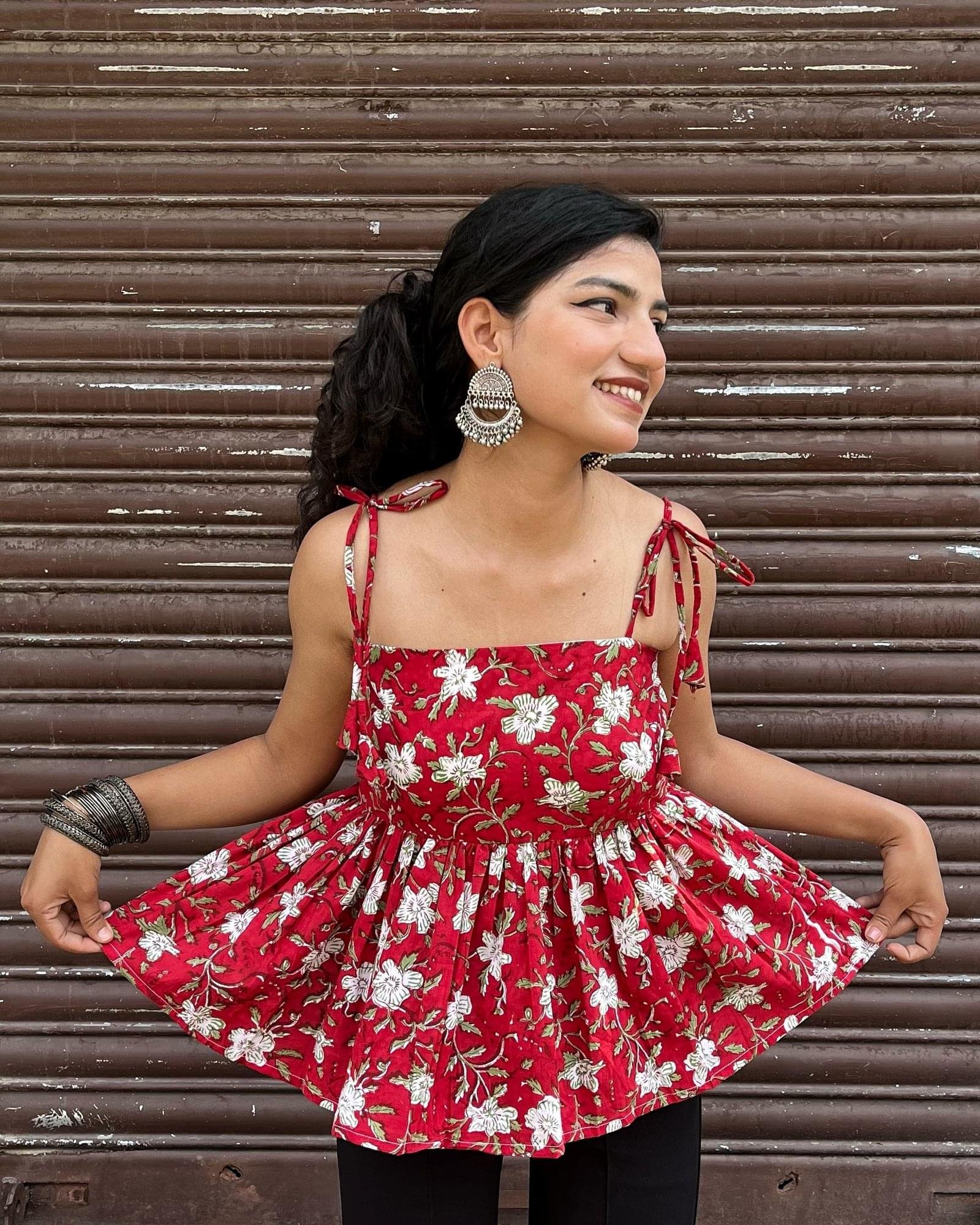 Noodle Strap Top (Customisable) - Image 2