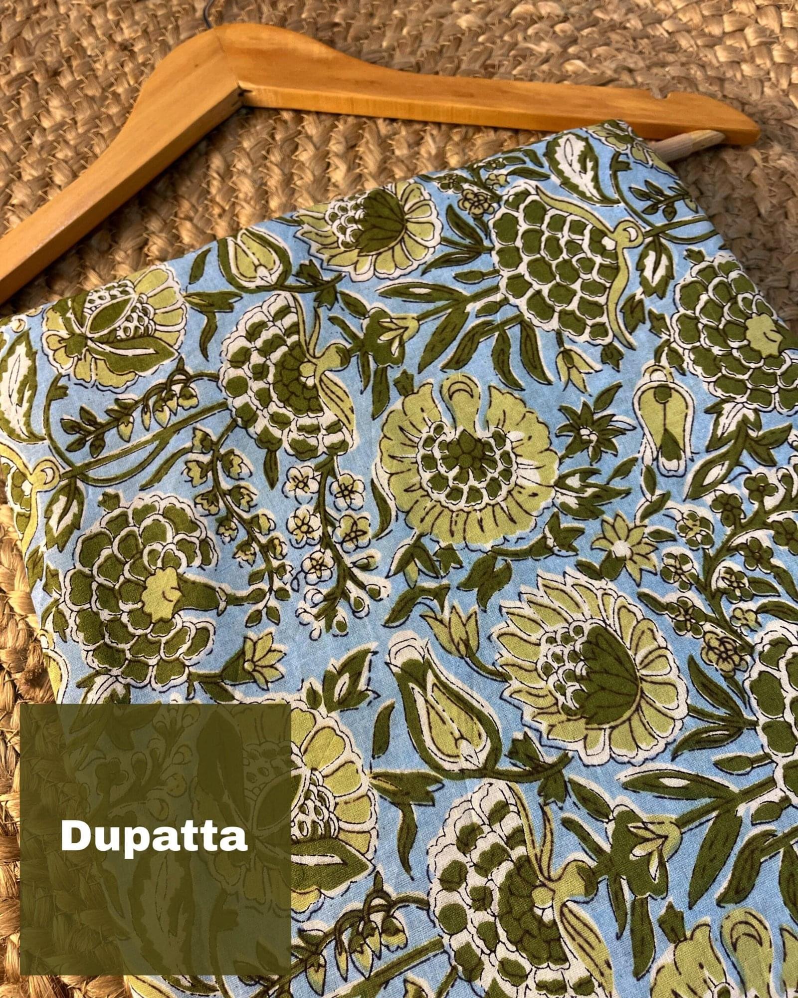 Lush Breeze Kurta Set (Customisable-Neck/Sleeves/Length)