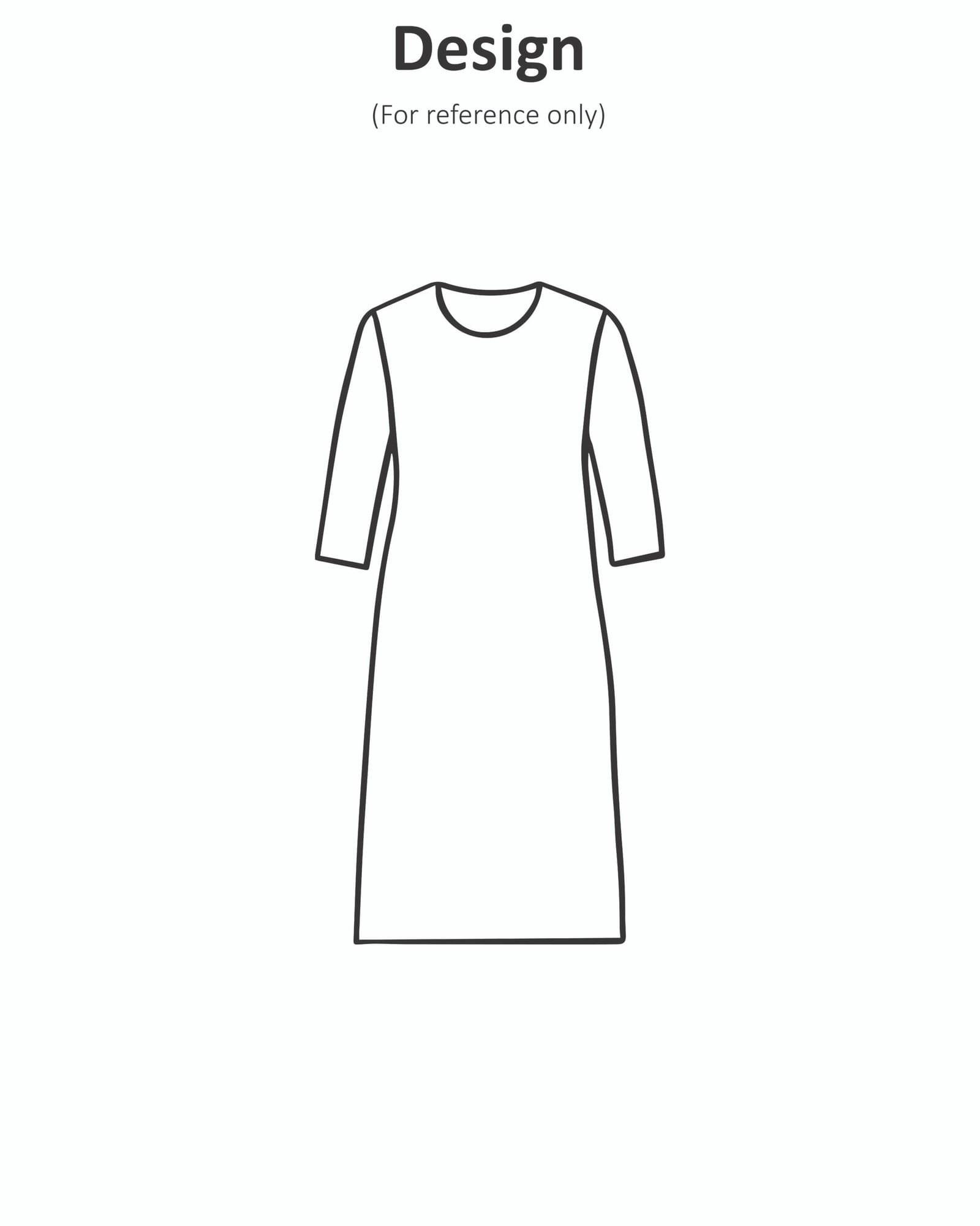 Lush Breeze Kurta Set (Customisable-Neck/Sleeves/Length) - Image 2